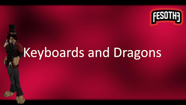 Keyboard and Dragaons Cover